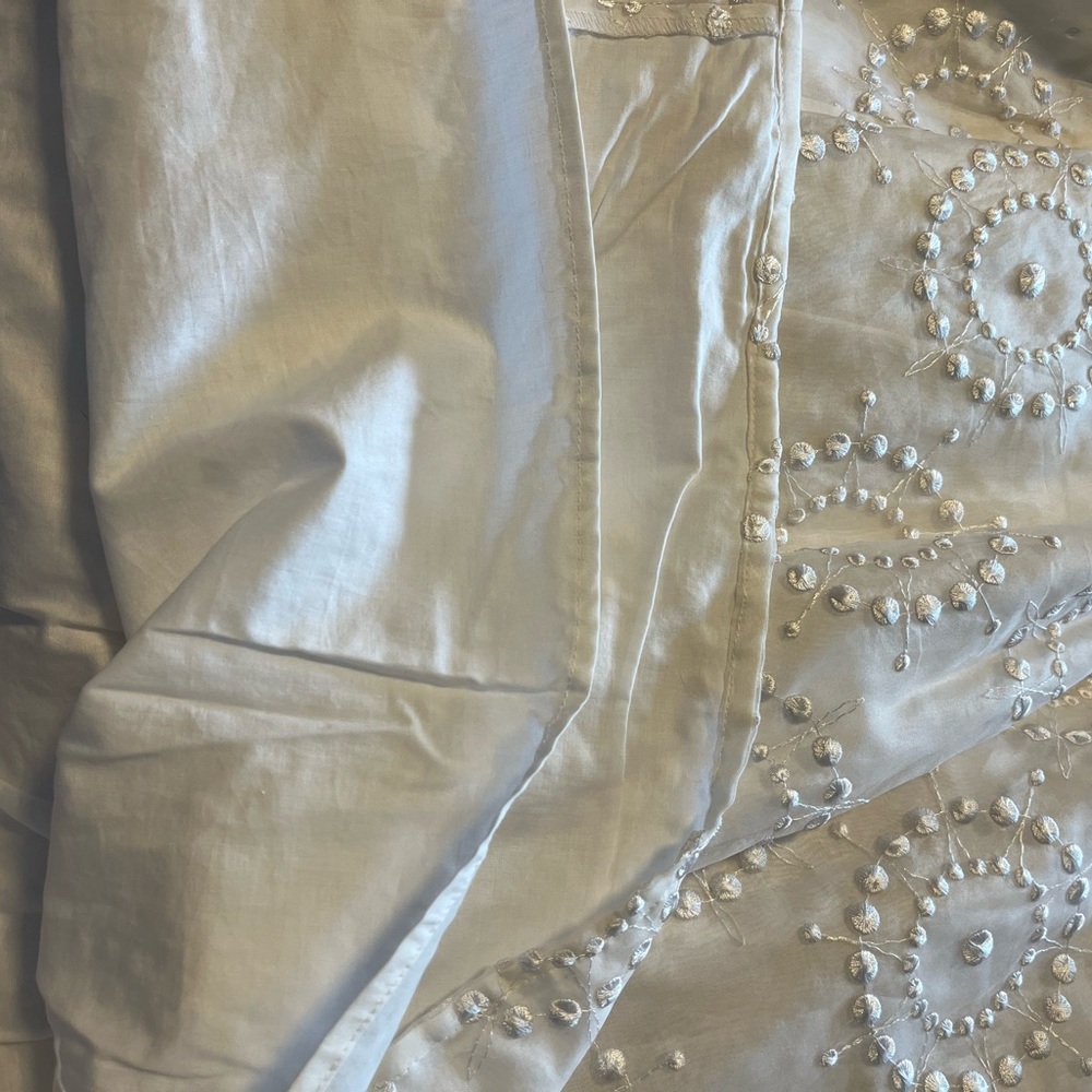 Lilly Pulitzer dress white dressy size 10 gorgeous unique strapless - Picture 5 of 5